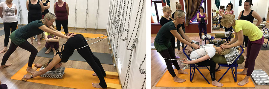 Семинар по йоге Айенгара "Освободите шею" с Оксаной Богуш