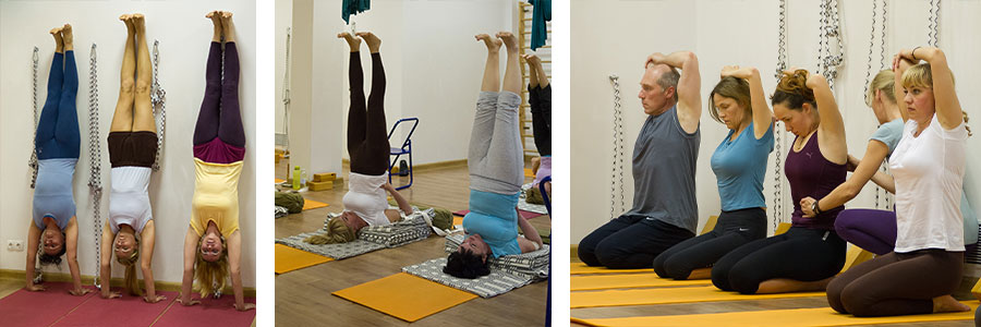 Семинар по йоге Айенгара с Оксаной Богуш "Перевернутые позы"